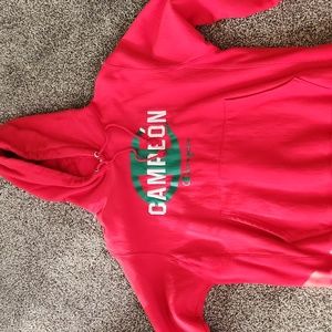 Red Champion Hoodie